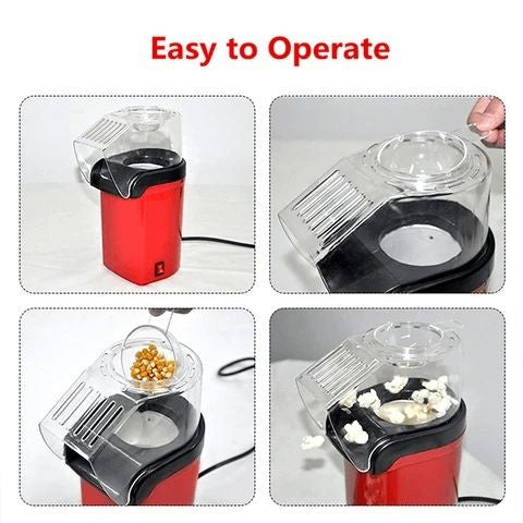 ✨ Mini Machine à Popcorn Électrique – L’Indispensable pour vos Soirées Gourmandes ! ✨